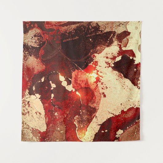 Abstrakter Marmorboden. Wandteppich (Vorderseite (Horizontal))