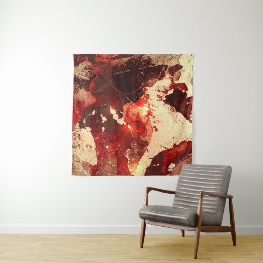 Abstrakter Marmorboden. Wandteppich (Beispiel (Horizontal))