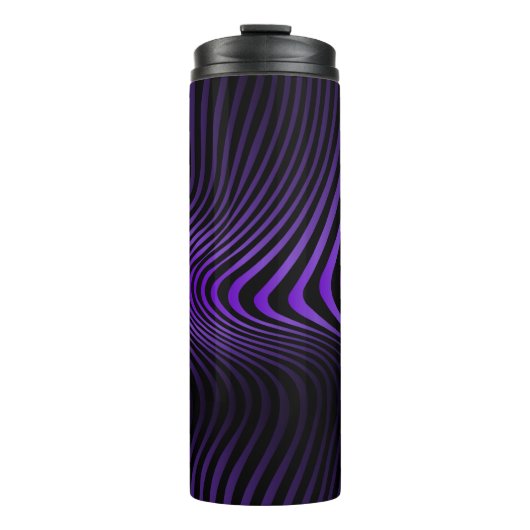 Abstrakter marmorfarbener Hintergrund mit hellen L Thermosbecher (Vorderseite)