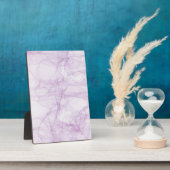 Abstrakter Marmorstein Tabletop Plaque mit Easel Fotoplatte (Seite)