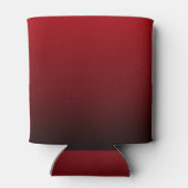 abstrakter Marsala-Rotburgunder Dosenkühler (Rückseite)