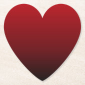 abstrakter Marsala-Rotburgunder Untersetzer (Vorderseite)