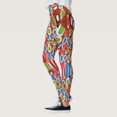 Abstrakter Matisse-Stil Leggings (Links)