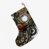 Abstrakter mechanischer Entwurf Kleiner Weihnachtsstrumpf (Rückseite (Hängend))