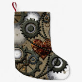 Abstrakter mechanischer Entwurf Kleiner Weihnachtsstrumpf (Vorderseite)