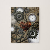 Abstrakter mechanischer Entwurf Puzzle (Vertikal)