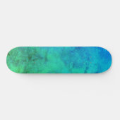 Abstrakter Meeresgrund Skateboard (Horizontal)
