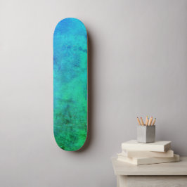 Abstrakter Meeresgrund Skateboard