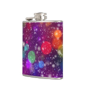 Abstrakter mehrfarbiger Bokeh-Hintergrund-25363 Flachmann (Links)