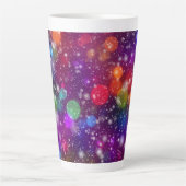 Abstrakter mehrfarbiger Bokeh-Hintergrund-25363 Milchtasse (Vorderseite)