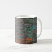 Abstrakter mehrfarbiger Grunge-Hintergrund mit abs Kaffeetasse (VorderseiteRechts)