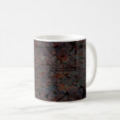Abstrakter mehrfarbiger Grunge-Hintergrund mit abs Kaffeetasse (VorderseiteRechts)