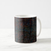 Abstrakter mehrfarbiger Grunge-Hintergrund mit abs Kaffeetasse (VorderseiteRechts)