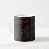 Abstrakter mehrfarbiger Grunge-Hintergrund mit abs Kaffeetasse (Vorderseite Links)