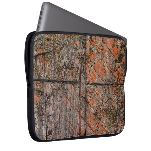 Abstrakter mehrfarbiger Grunge-Hintergrund mit abs Laptopschutzhülle (Vorne Rechts)