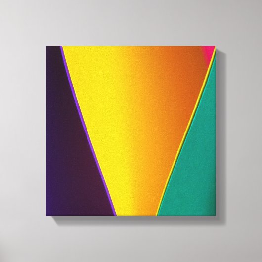 Abstrakter mehrfarbiger Hintergrund Leinwanddruck (Vorderseite)