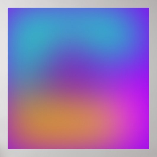 Abstrakter Mehrfarbiger Hintergrund Poster (Vorne)