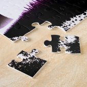 Abstrakter, mehrfarbiger Zauber und verzauberter W Puzzle (Seite)