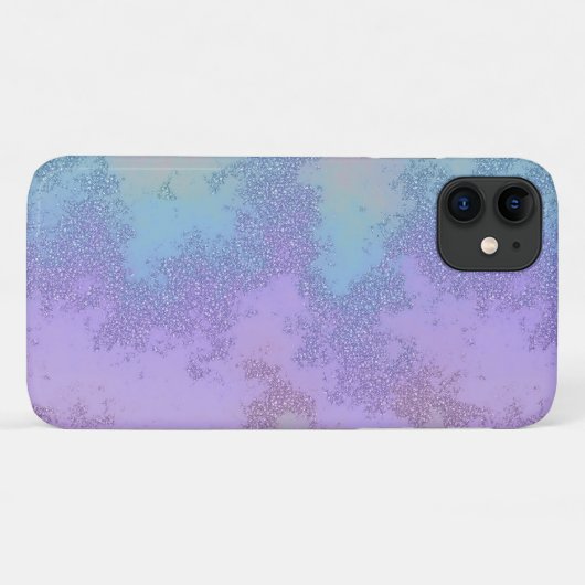 Abstrakter Mermaid Glitzer Phone Case (Rückseite (Horizontal))