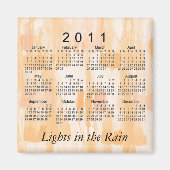 abstrakter Minikalender 2011 Magnet (Vorne)
