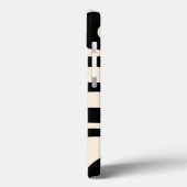 Abstrakter Minimaler Personalisierter Piquet im Mi Case-Mate iPhone Hülle (Rückseite / Links)