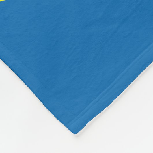 Abstrakter Minimalismus Gelbe Linien Blauer Decken (Ecke)