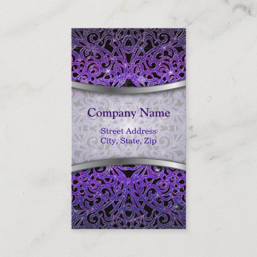 Abstrakter mit Blumenhintergrund der Visitenkarte (Vorderseite)