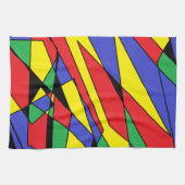 Abstrakter Mix Geschirrtuch (Horizontal)