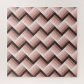 Abstrakter, moderner 3D-Streifen Nahtlos Puzzle (Vertikal)