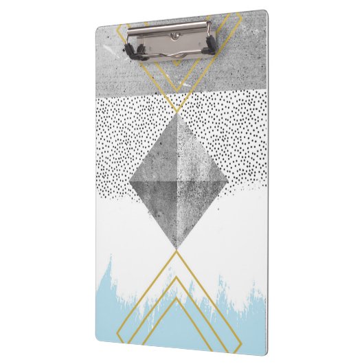 Abstrakter moderner Entwurf Klemmbrett (Links)