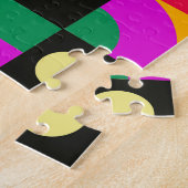 Abstrakter moderner Garten Puzzle (Seite)