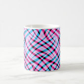 Abstrakter, moderner geometrisch gestreifter Somme Kaffeetasse (Mittel)