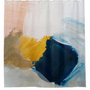 Abstrakter moderner Kunsthintergrund. Grau und  Duschvorhang