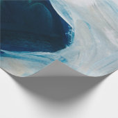 Abstrakter moderner Kunsthintergrund. Grau und  Geschenkpapier (Ecke)