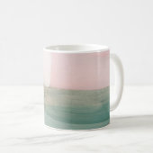 Abstrakter moderner Kunsthintergrund. Grau und Kaffeetasse (VorderseiteRechts)