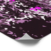 Abstrakter moderner Malhintergrund. Abbildung. Poster (Ecke)