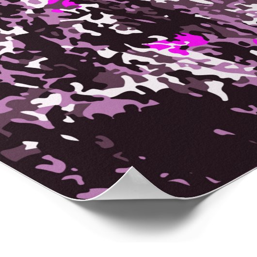 Abstrakter moderner Malhintergrund. Abbildung. Poster (Ecke)