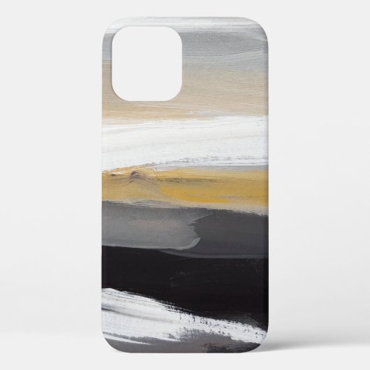 Abstrakter moderner Malhintergrund. Moderne Kunst Case-Mate iPhone Hülle (Rückseite)