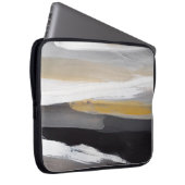 Abstrakter moderner Malhintergrund. Moderne Kunst Laptopschutzhülle (Vorne Rechts)