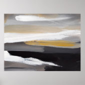 Abstrakter moderner Malhintergrund. Moderne Kunst Poster (Vorne)