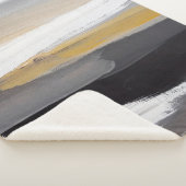 Abstrakter moderner Malhintergrund. Moderne Kunst Sherpadecke (3/4)