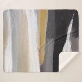 Abstrakter moderner Malhintergrund. Moderne Kunst Sherpadecke (Vorderseite (Horizontal))
