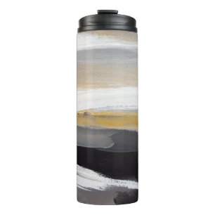 Abstrakter moderner Malhintergrund. Moderne Kunst Thermosbecher