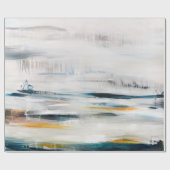 Abstrakter moderner Malhintergrund. zeitgemäß  Geschenkpapier (Flach)