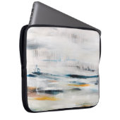 Abstrakter moderner Malhintergrund. zeitgemäß Laptopschutzhülle (Vorne Rechts)