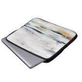 Abstrakter moderner Malhintergrund. zeitgemäß Laptopschutzhülle (Vorne Knopf)