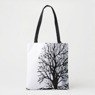 Abstrakter, moderner Silhouette Tasche