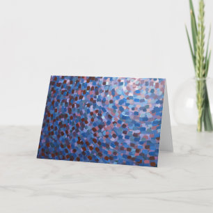 Abstrakter Mond Karte