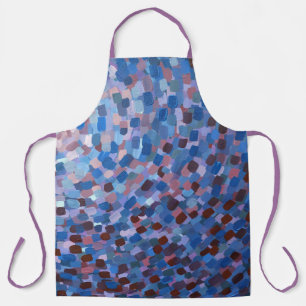 Abstrakter Mond Schürze