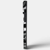 Abstrakter Mond und Sterne Case-Mate iPhone Hülle (Rückseite / Links)